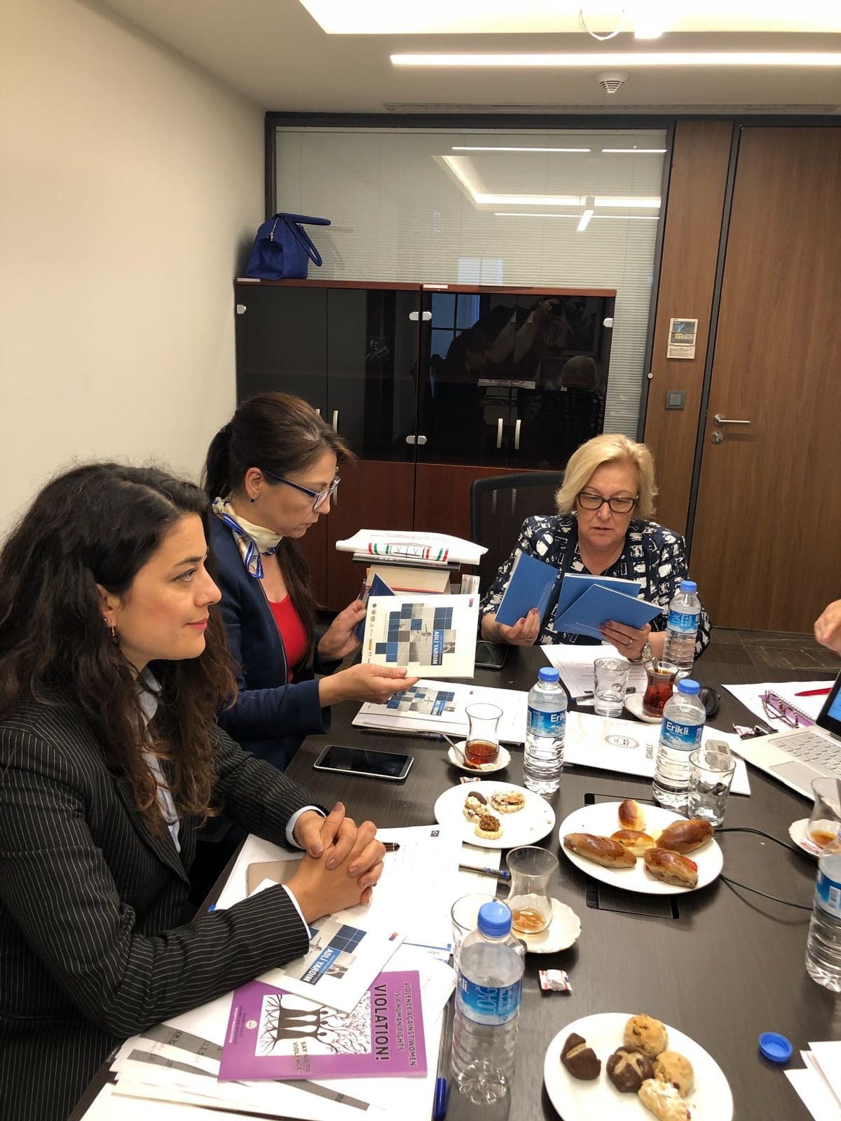 Türkiye’de Adli Yardım Hizmetlerinin Güçlendirilmesi Projesi Kapsamında Bir Heyet Baromuzu Ziyaret Etti - 6