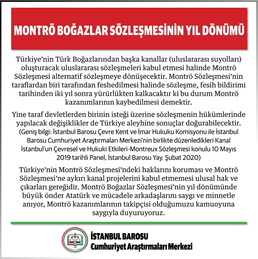 Montrö Boğazlar Sözleşmesinin Yıl Dönümü - 2