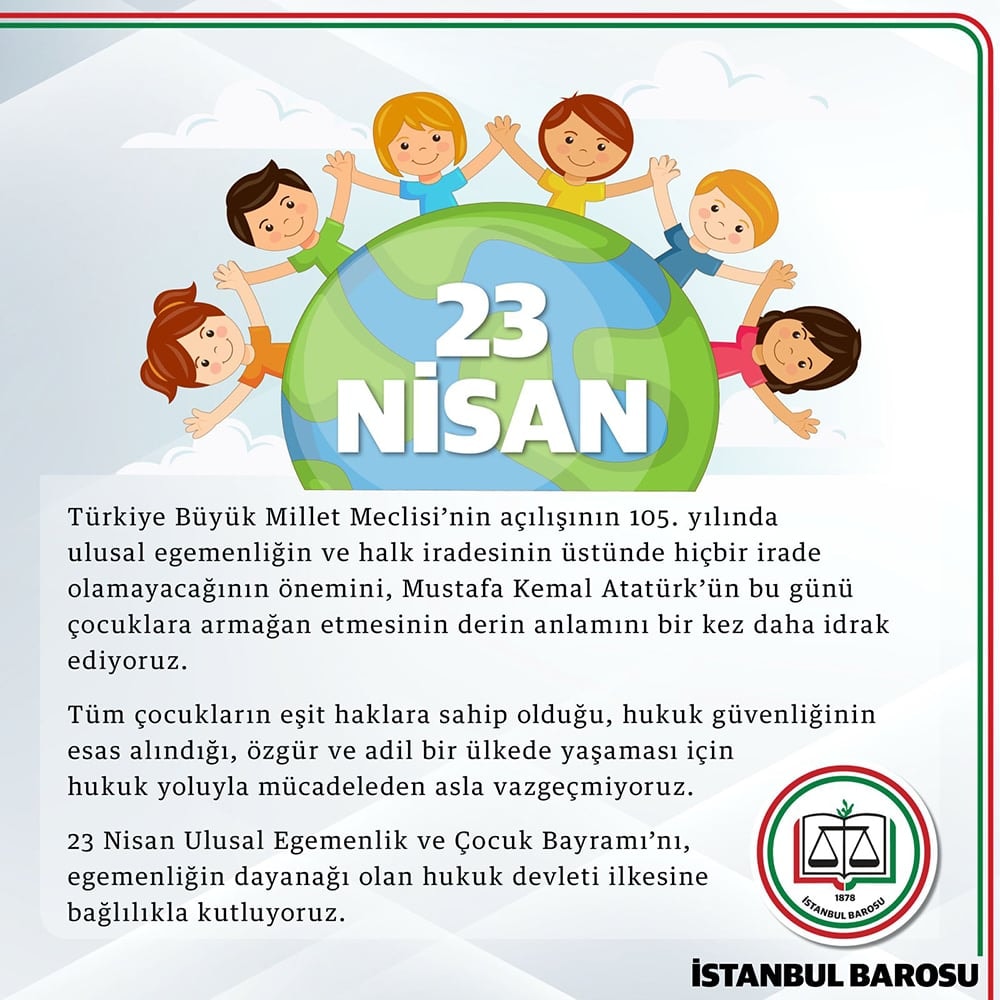 23 Nisan Ulusal Egemenlik ve Çocuk Bayramı