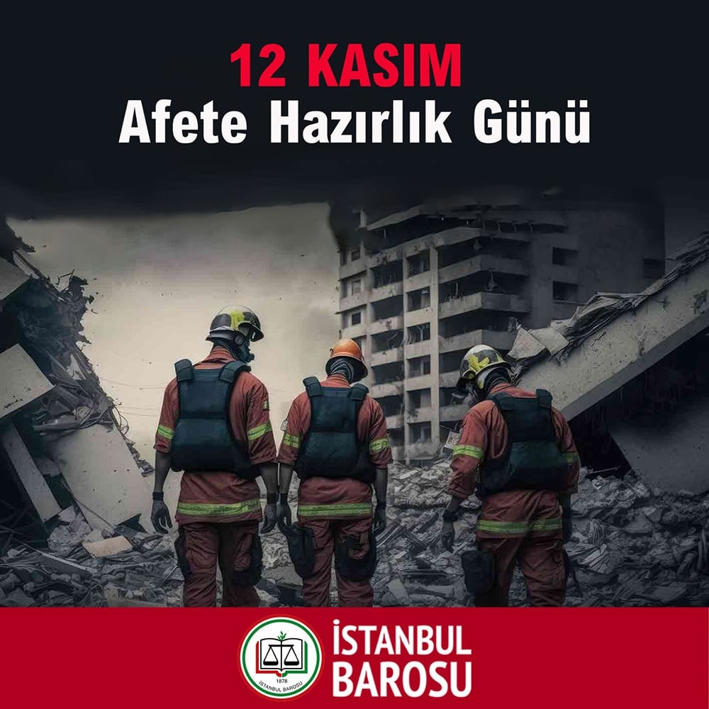 12 Kasım Afete Hazırlık Günü