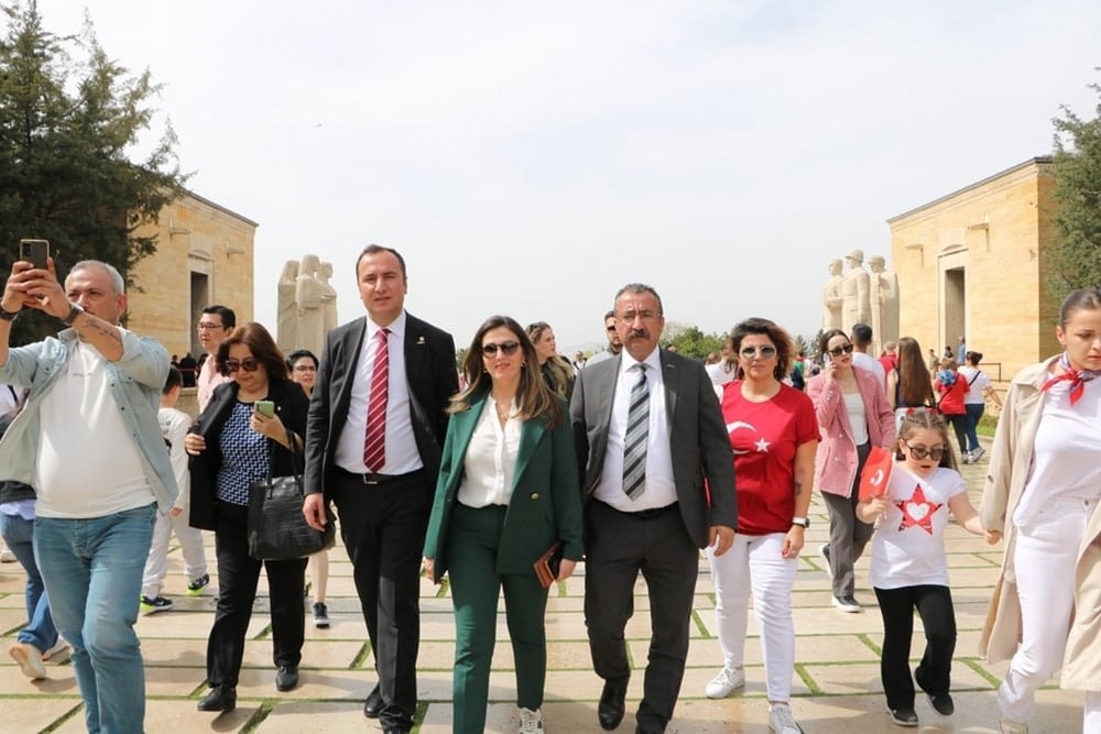 23 Nisan Ulusal Egemenlik ve Çocuk Bayramında Önce Çocuk Hakkı Demek İçin Ankaradaydık - 4