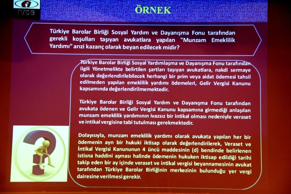 Avukatlar İçin Gelir Vergisi Beyannamesi Düzenlenmesi  ve Defter Beyan Sistemi - 95