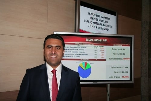 Ümit Kocasakal İstanbul Barosu Başkanlığına Yeniden Seçildi 

 - 400