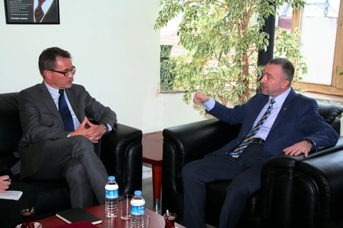 Almanya Başkonsolusu Baromuzu Ziyaret Etti
 - 1