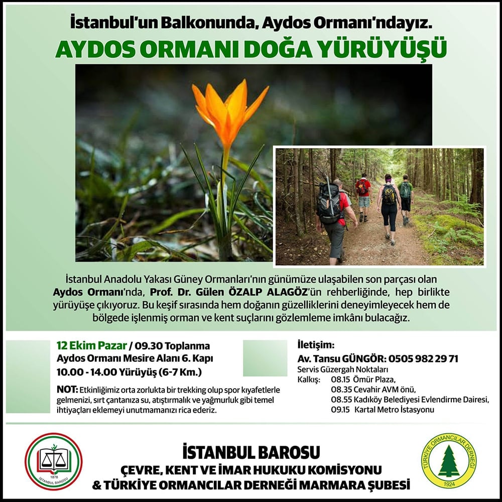 Aydos Ormanı Doğa Yürüyüşü