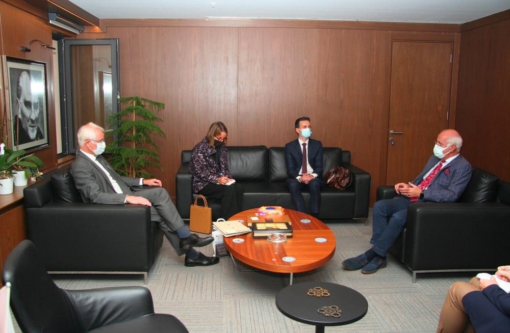 Almanya İstanbul Başkonsolosu Regenbrecht Başkan Durakoğlu’nu Ziyaret Etti - 3