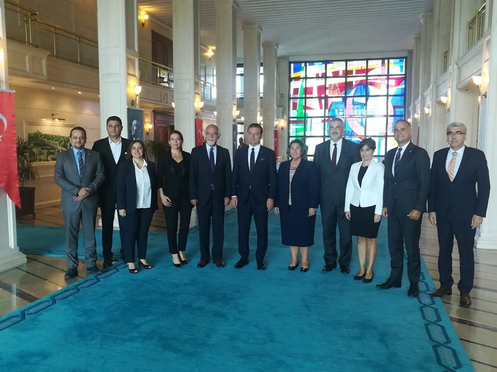 Başkan Durakoğlu ve Yönetim Kurulu İBB Başkanı İmamoğlu’nu Ziyaret Etti - 8