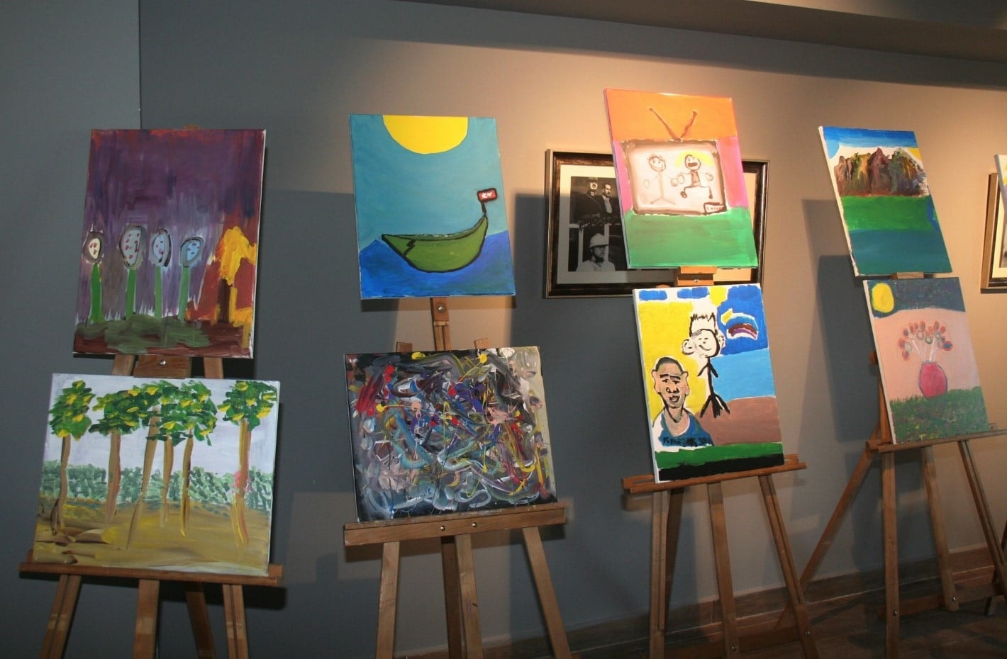 Tutukevindeki Çocukların Yaptıkları Resimler Sergilendi - 9