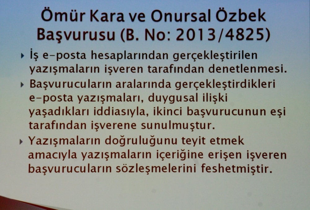 İş Yerinde İşçinin İşveren Tarafından İzlenmesi ve Denetlenmesi - 48
