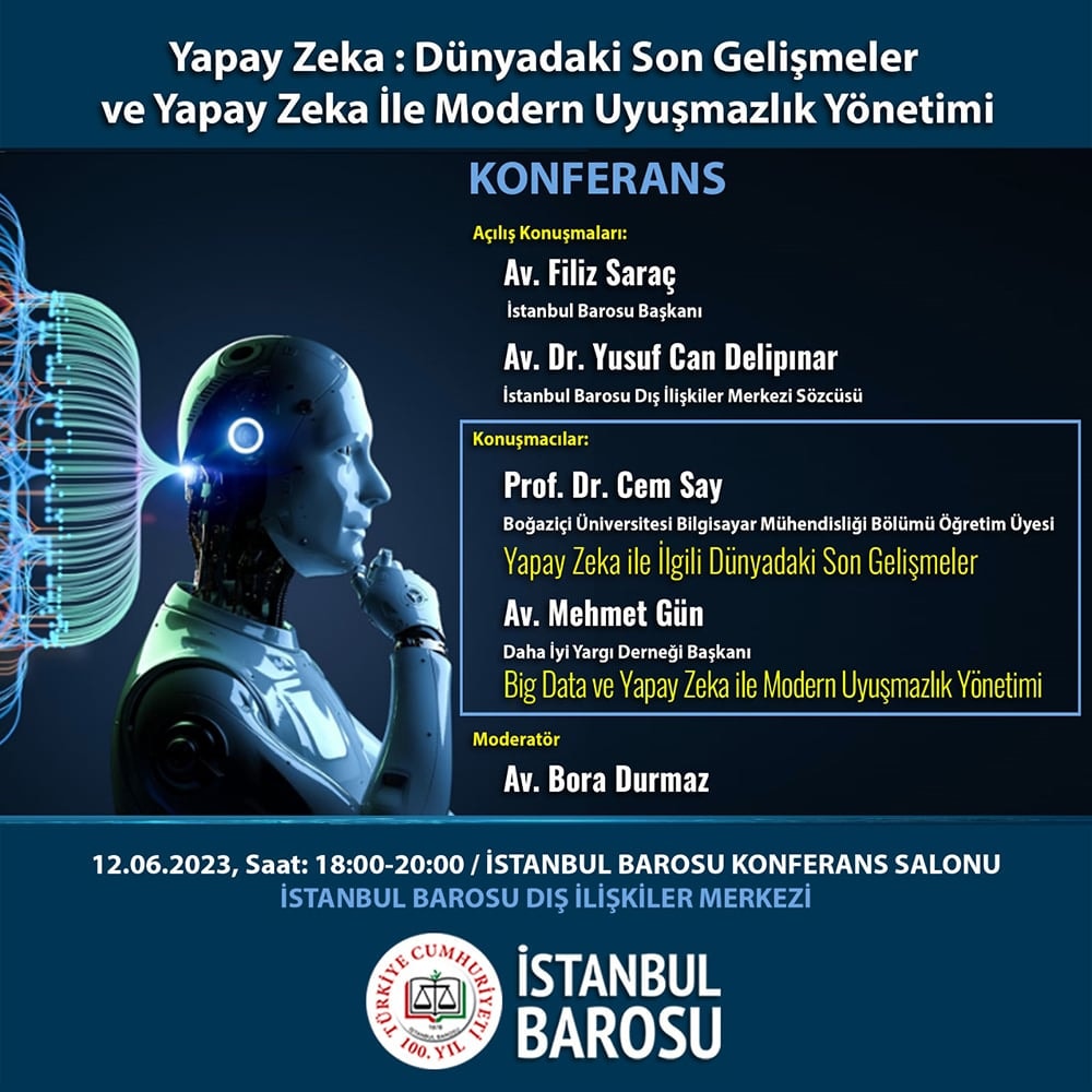 Yapay Zeka: Dünyadaki Son Gelişmeler ve Yapay Zekâ ile Modern Uyuşmazlık Yönetimi Konferansı - 6