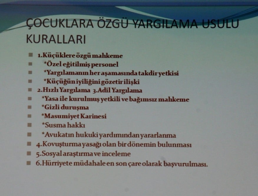 Çocuk Hukuku Konulu Eğitim Semineri - 30