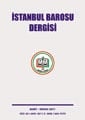 İstanbul Barosu Dergisi 2011/3 Mayıs-Haziran Sayısı Çıktı