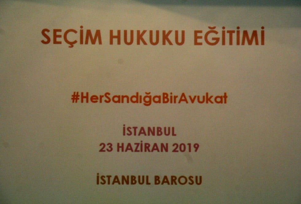 Avukatlar için Beyoğlu'nda Seçim Güvenliği Eğitim Semineri Yapıldı - 9