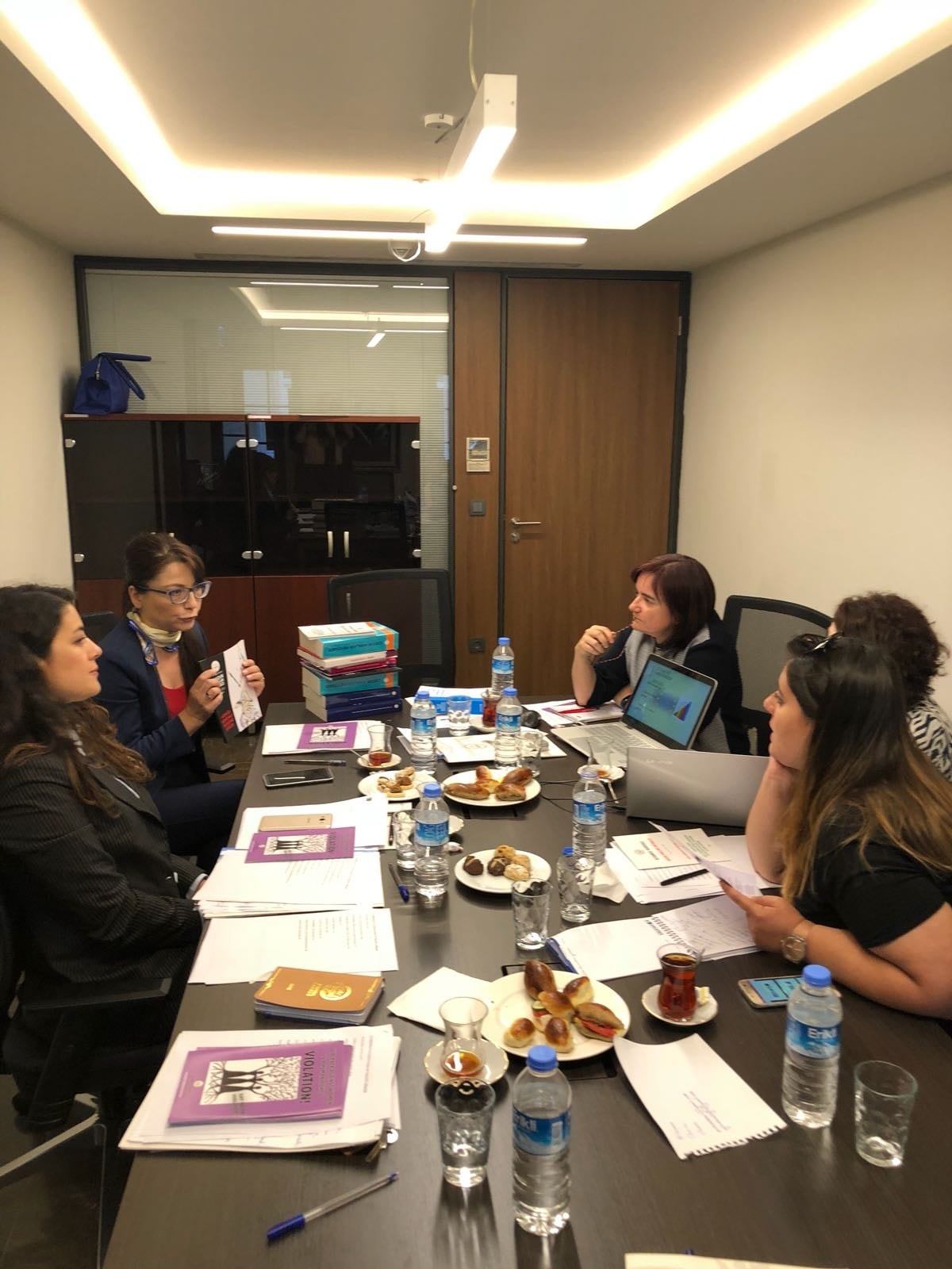 Türkiye’de Adli Yardım Hizmetlerinin Güçlendirilmesi Projesi Kapsamında Bir Heyet Baromuzu Ziyaret Etti - 2