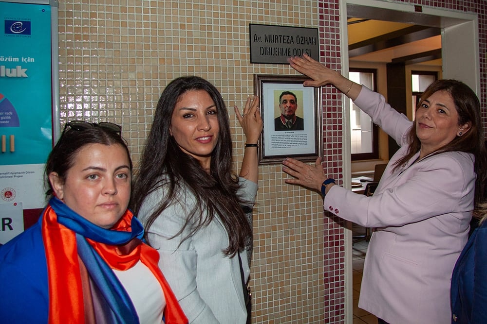 Bakırköy Adliyesindeki Baro Odasına “Av. Murteza Özhan Dinlenme Odası” Adı Verildi - 3