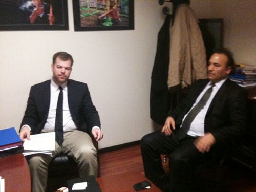 Uluslararası Avukatlar Birliği Temsilcisi Baromuzu Ziyaret Etti

 - 1