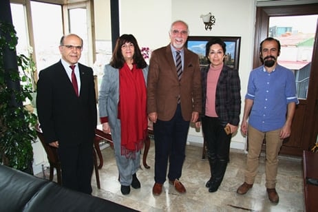 Tüm Öğretim Elemanları Derneği İstanbul Şubesi Yönetimi Baromuzu Ziyaret Etti