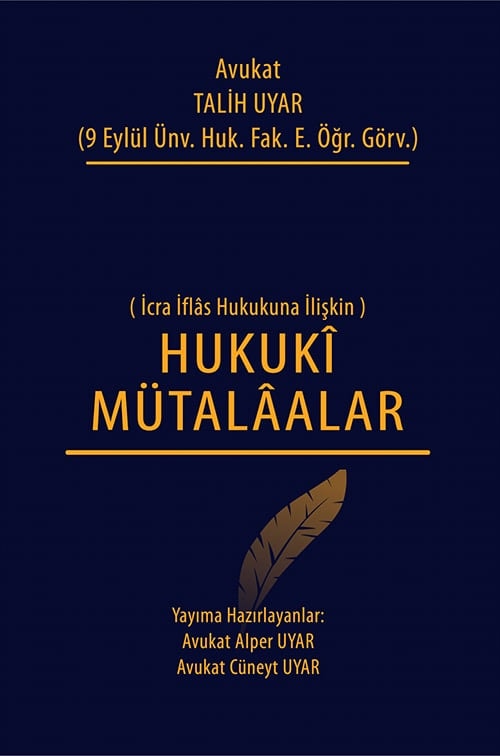 Av. Talih Uyar Kitapları 

 - 1