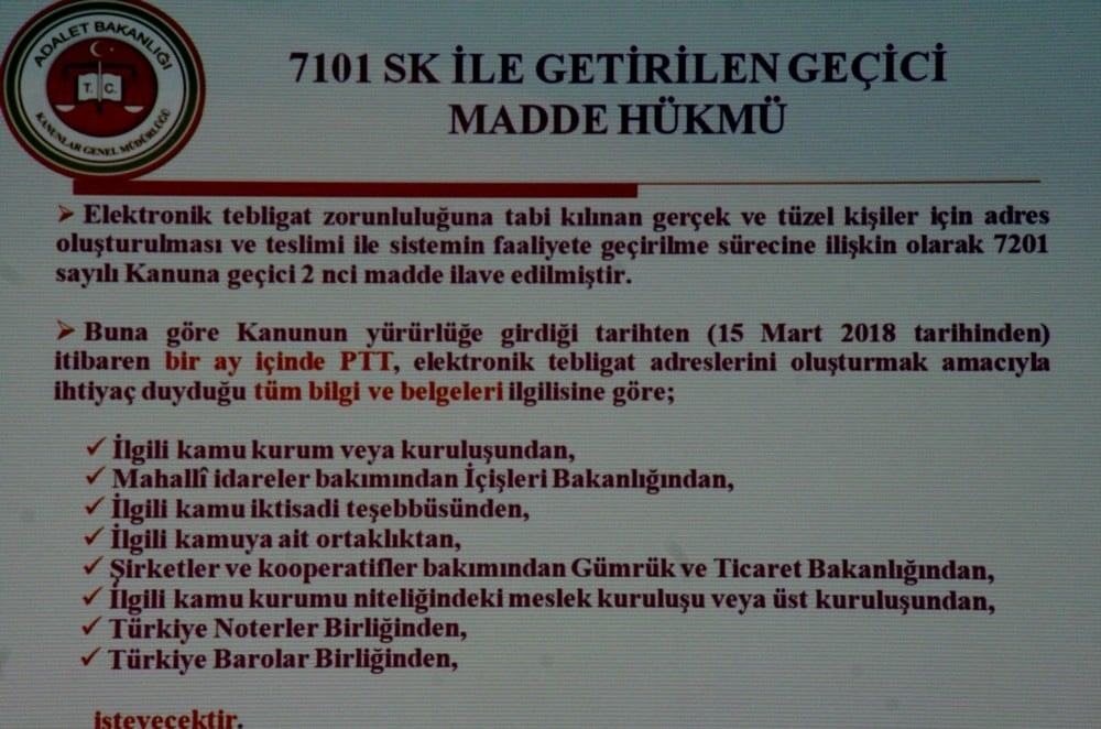 Konkordato ve Elektronik Tebligat - 87