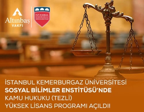 Kamu Hukuku Tezli Yüksek Lisans Programı