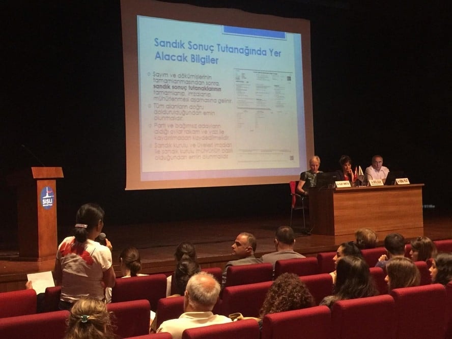  Avukatlar için Seçim Güvenliği Eğitim Seminerleri Yapıldı - 14