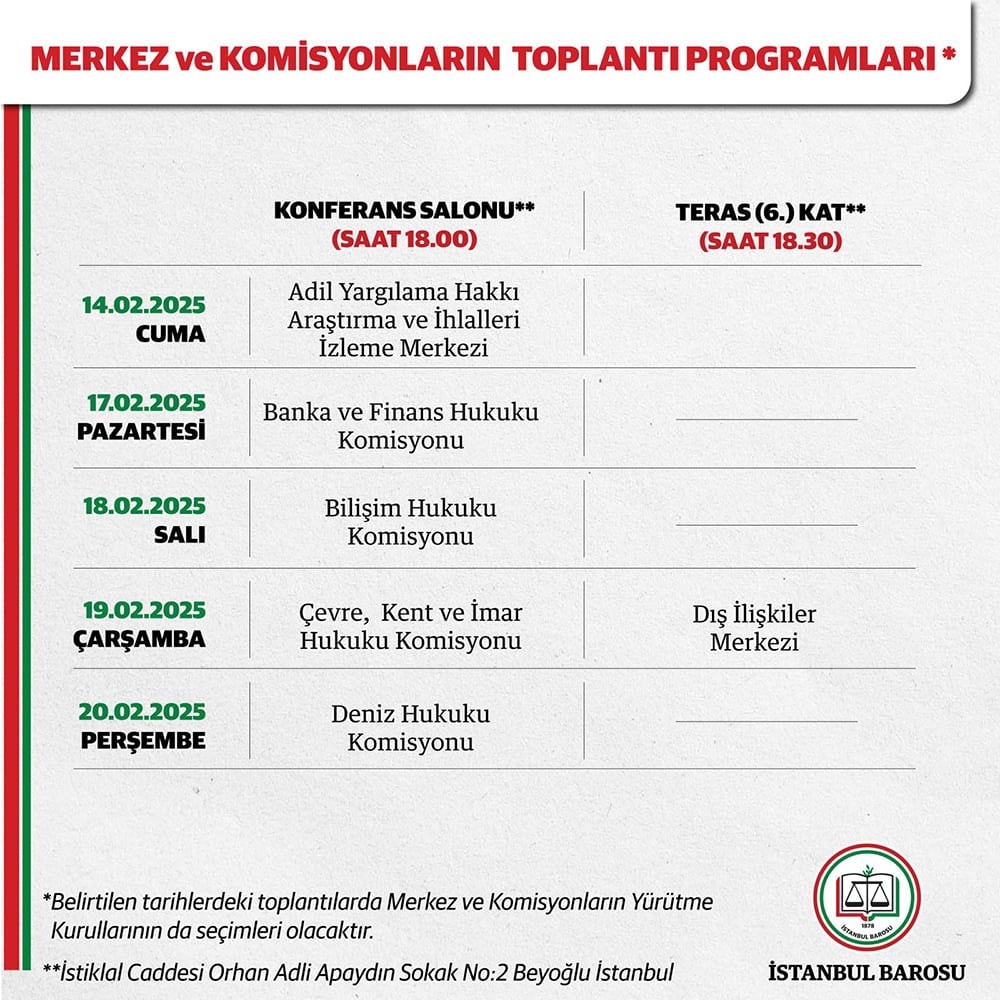 Komisyonlar ve Merkezlerde Seçimli Toplantılar Devam Ediyor - 3