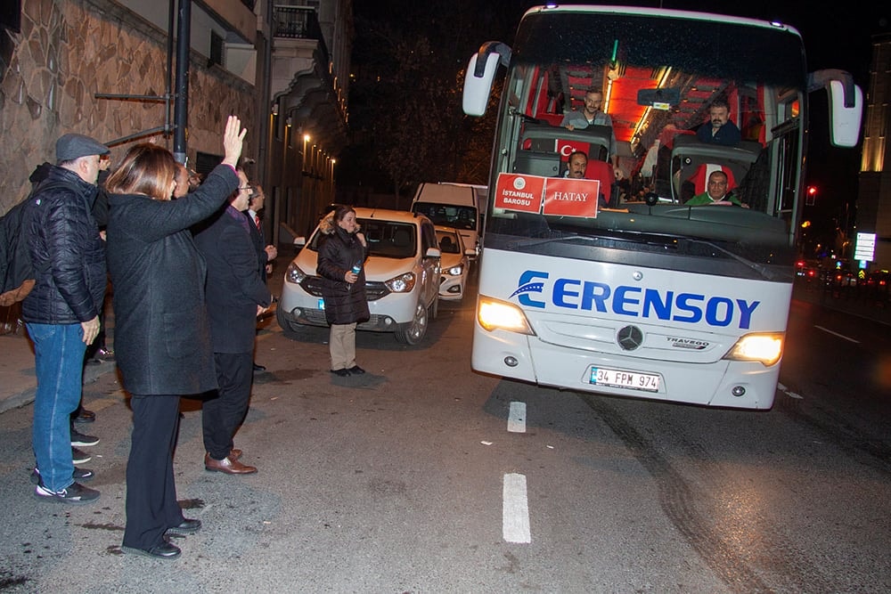 4. Grup Gönüllü Meslektaşlarımız Hatay Barosu’na Destek için Hatay’a Gidiyor - 5