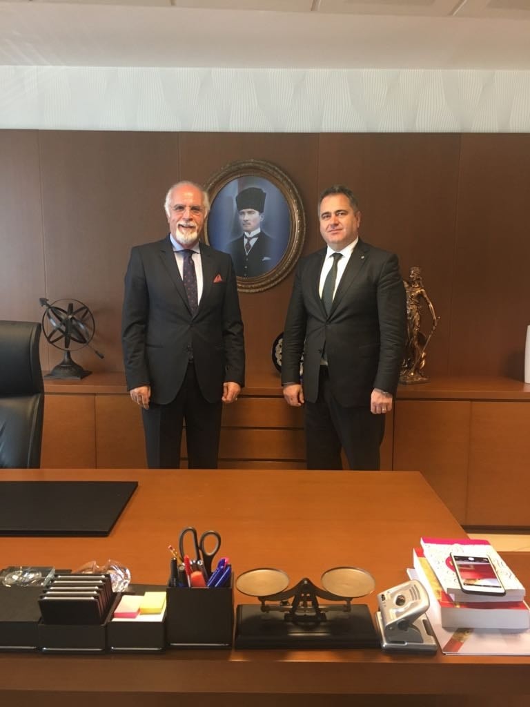 İzmir Barosu Başkanı Av. Aydın Özcan Baromuzu Ziyaret Etti - 3