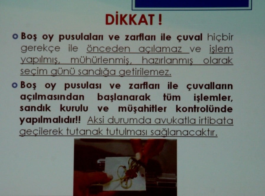 Seçim Güvenliği Eğitim Semineri - 41