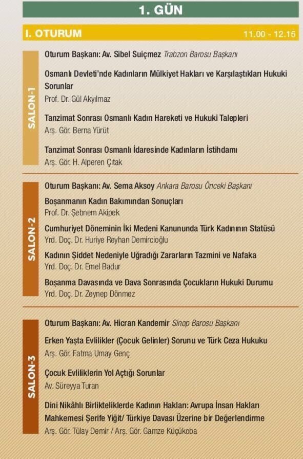 Uluslararası Kadın ve Hukuk Sempozyumu  - 2