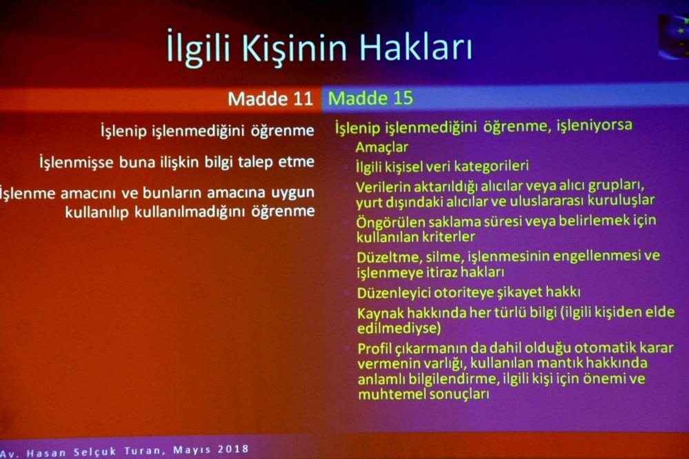 Avrupa Genel Veri Koruma Tüzüğü ve KVKK - 67