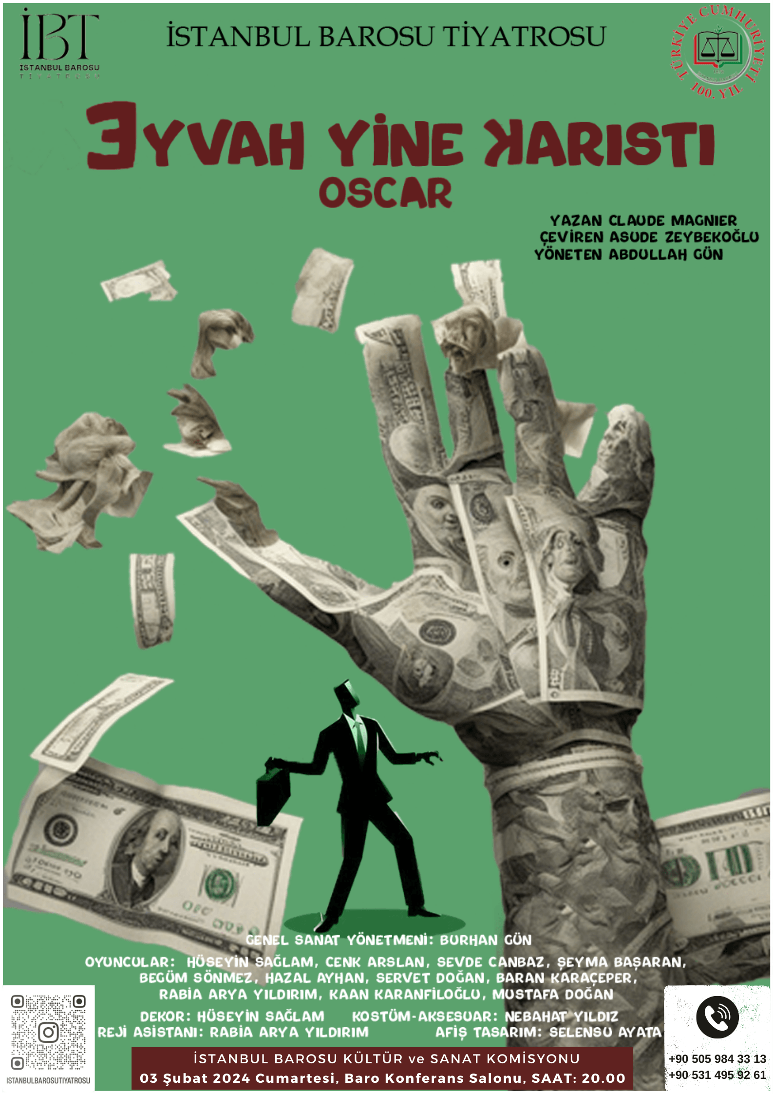 “Eyvah Yine Karıştı (Oscar)” Tekrar Sahnede!