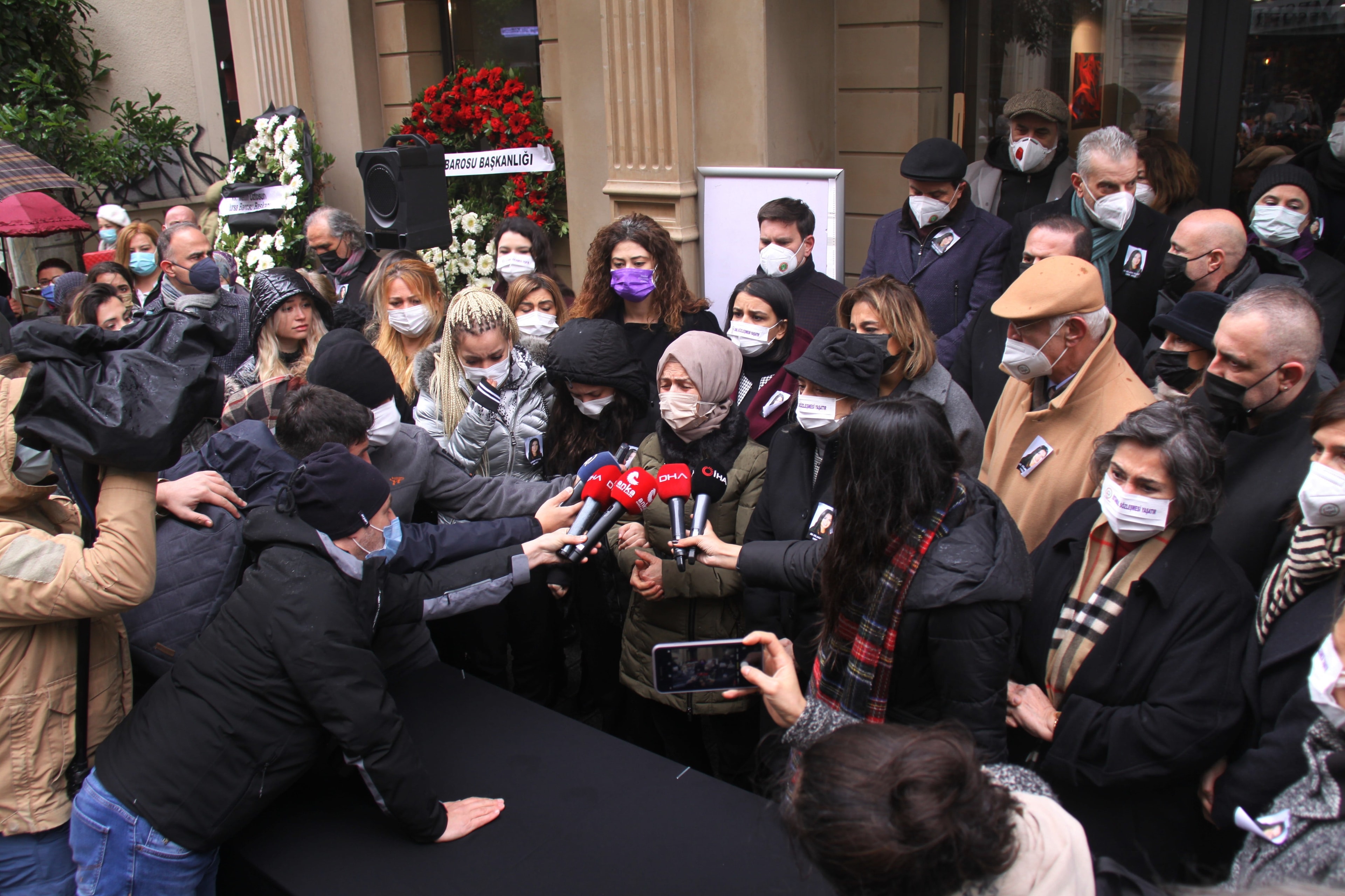 Katledilen Meslektaşımız Av. Dilara Yıldız Son Yolculuğuna Uğurlandı - 3