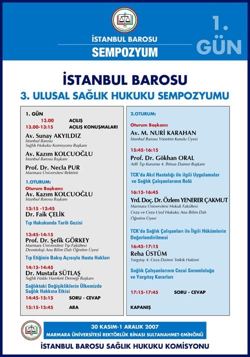 3. Ulusal Sağlık Hukuku Sempozyumu - 2