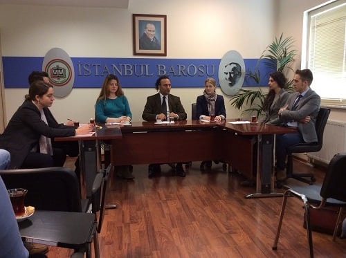 Alman Hukuk Stajyerleri İstanbul Barosu’Nu Ziyaret Etti

 - 1