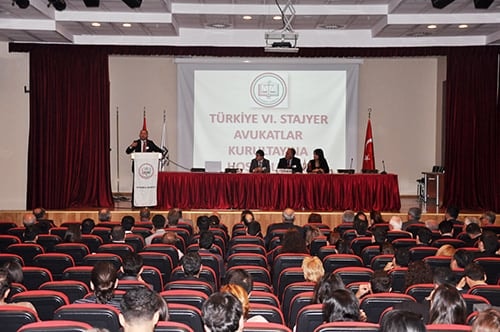 Türkiye 6. Stajyer Avukatlar Kurultayı İstanbul’Da Yapıldı