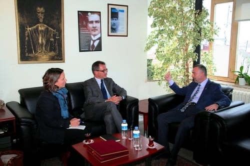 Almanya Başkonsolusu Baromuzu Ziyaret Etti
 - 2