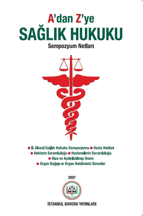 Sağlık Hukuku Kitabı Çıktı