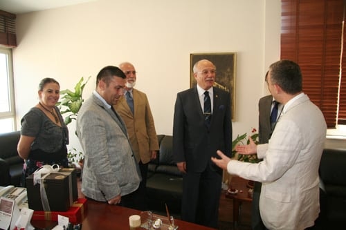 Aykut Cengiz Engin'den Veda Ziyareti
 - 2