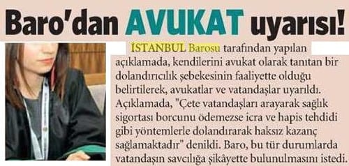 Baro, Dolandırıcılık Çetesi Hakkında Uyarıda Bulundu 
 - 10