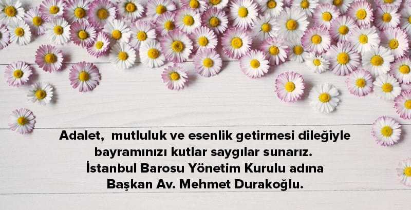 Başkan'ın Bayram Mesajı