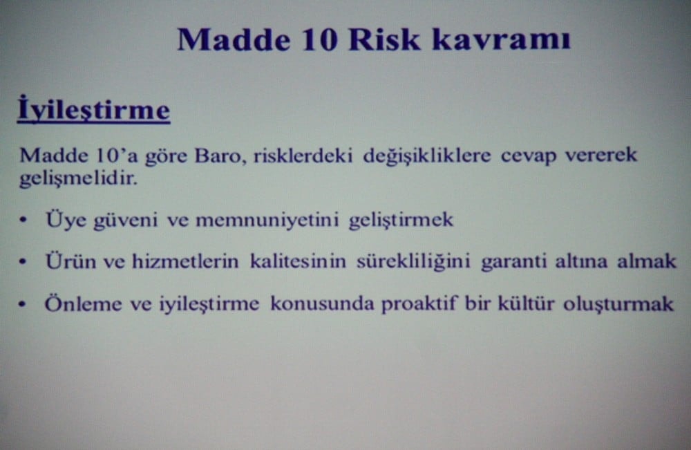 Kalite Yönetimi Sistemi Temel Eğitimi Yapıldı - 89