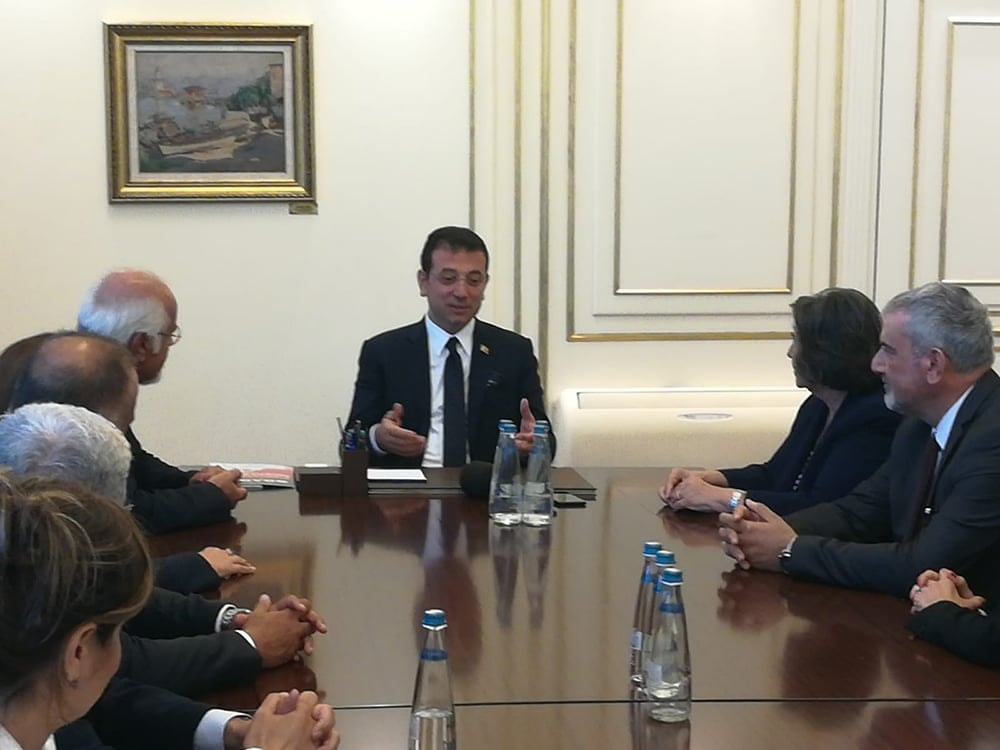 Başkan Durakoğlu ve Yönetim Kurulu İBB Başkanı İmamoğlu’nu Ziyaret Etti - 4