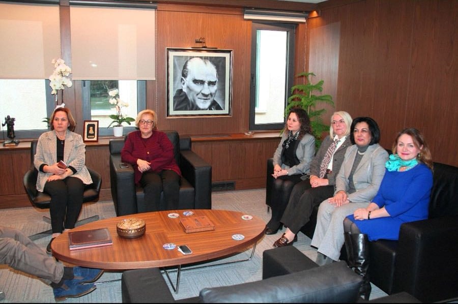 Türk Hukukçu Kadınlar Derneği Baromuza Destek Ziyaretinde Bulundu  - 3