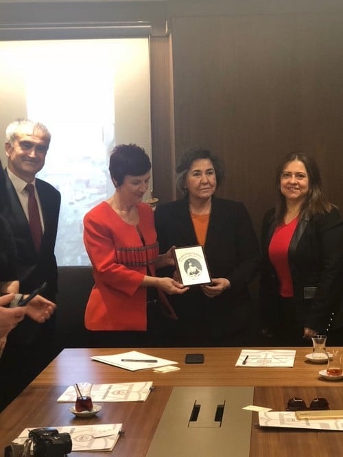 Gürcistan Acara Bölgesi Avukatlar Birliği Temsilcileri Baromuzu Ziyaret Etti - 11