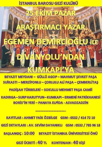 Araştırmacı Yazar Egemen Demircioğlu İle Divanyolu'ndan Kumkapı'ya