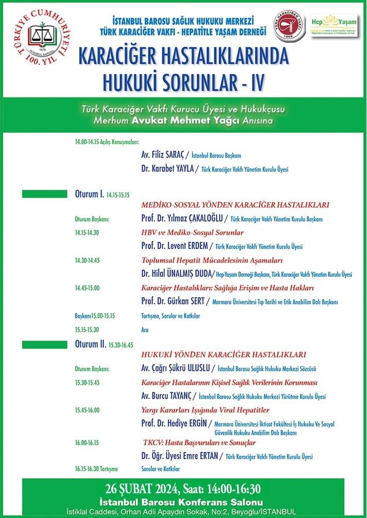 Karaciğer Hastalıklarında Hukuki Sorunlar - IV