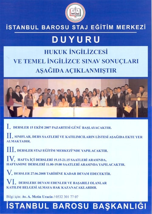İngilizce Sınavı Sonuçları Açıklandı