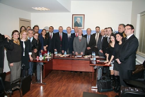 İrlanda Büyükelçisi İstanbul Barosunu Ziyaret Etti 
