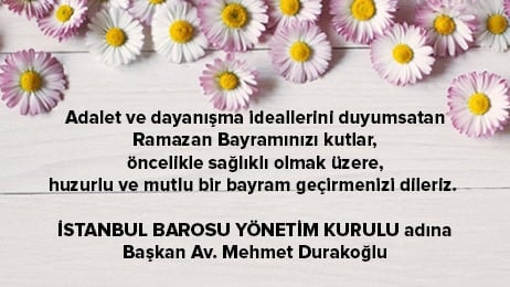 Başkan'ın Bayram Mesajı